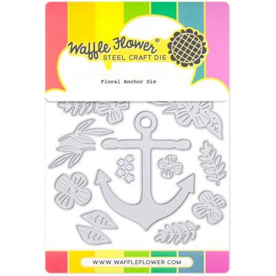 Waffle Flower Die - Floral Anchor